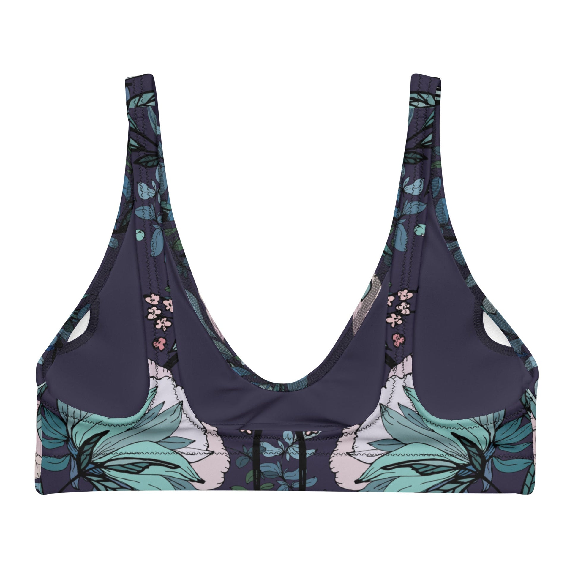 Dark Fae Forest Padded Bikini Top - Starry Skies Austin