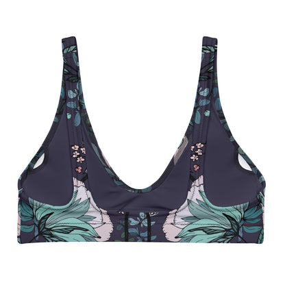 Dark Fae Forest Padded Bikini Top - Starry Skies Austin
