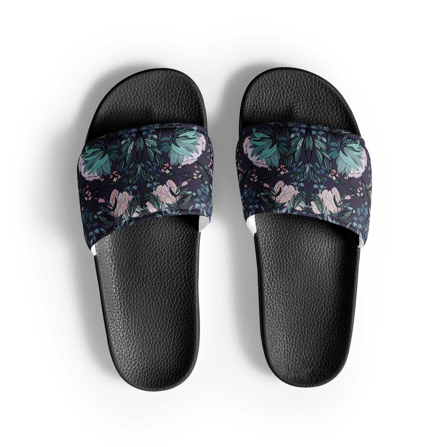 Dark Fae Forest Slide Sandals - Starry Skies Austin