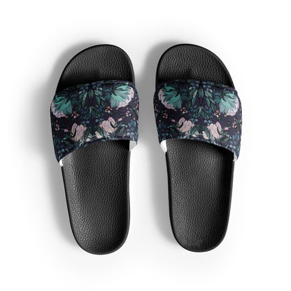 Dark Fae Forest Slide Sandals - Starry Skies Austin