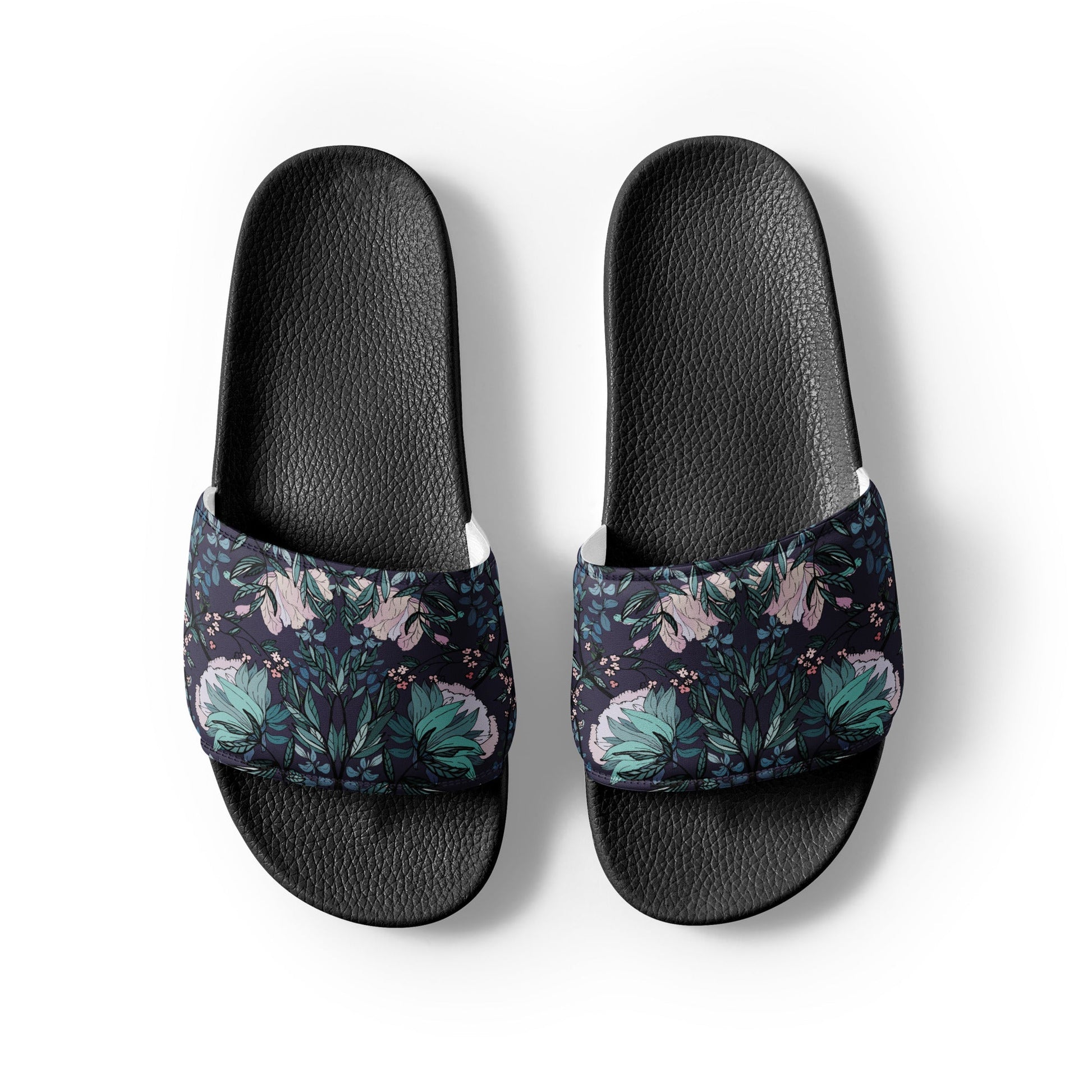 Dark Fae Forest Slide Sandals - Starry Skies Austin