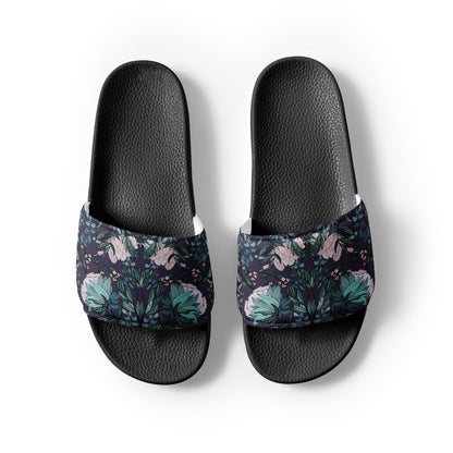 Dark Fae Forest Slide Sandals - Starry Skies Austin