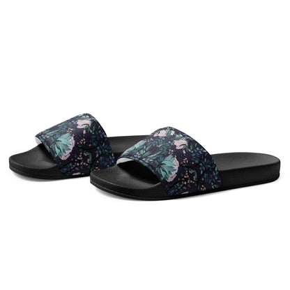 Dark Fae Forest Slide Sandals - Starry Skies Austin
