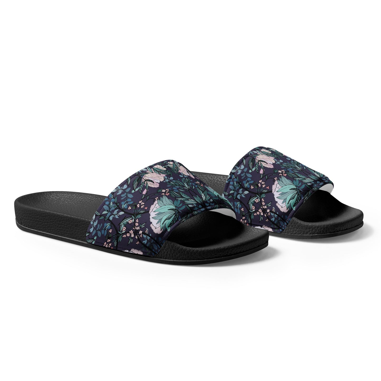 Dark Fae Forest Slide Sandals - Starry Skies Austin