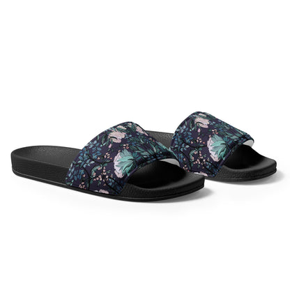 Dark Fae Forest Slide Sandals - Starry Skies Austin