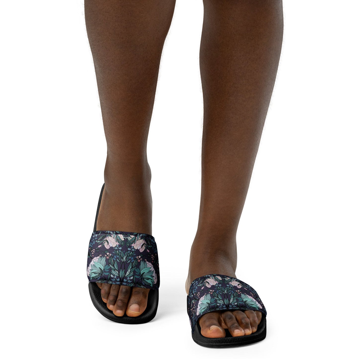 Dark Fae Forest Slide Sandals - Starry Skies Austin