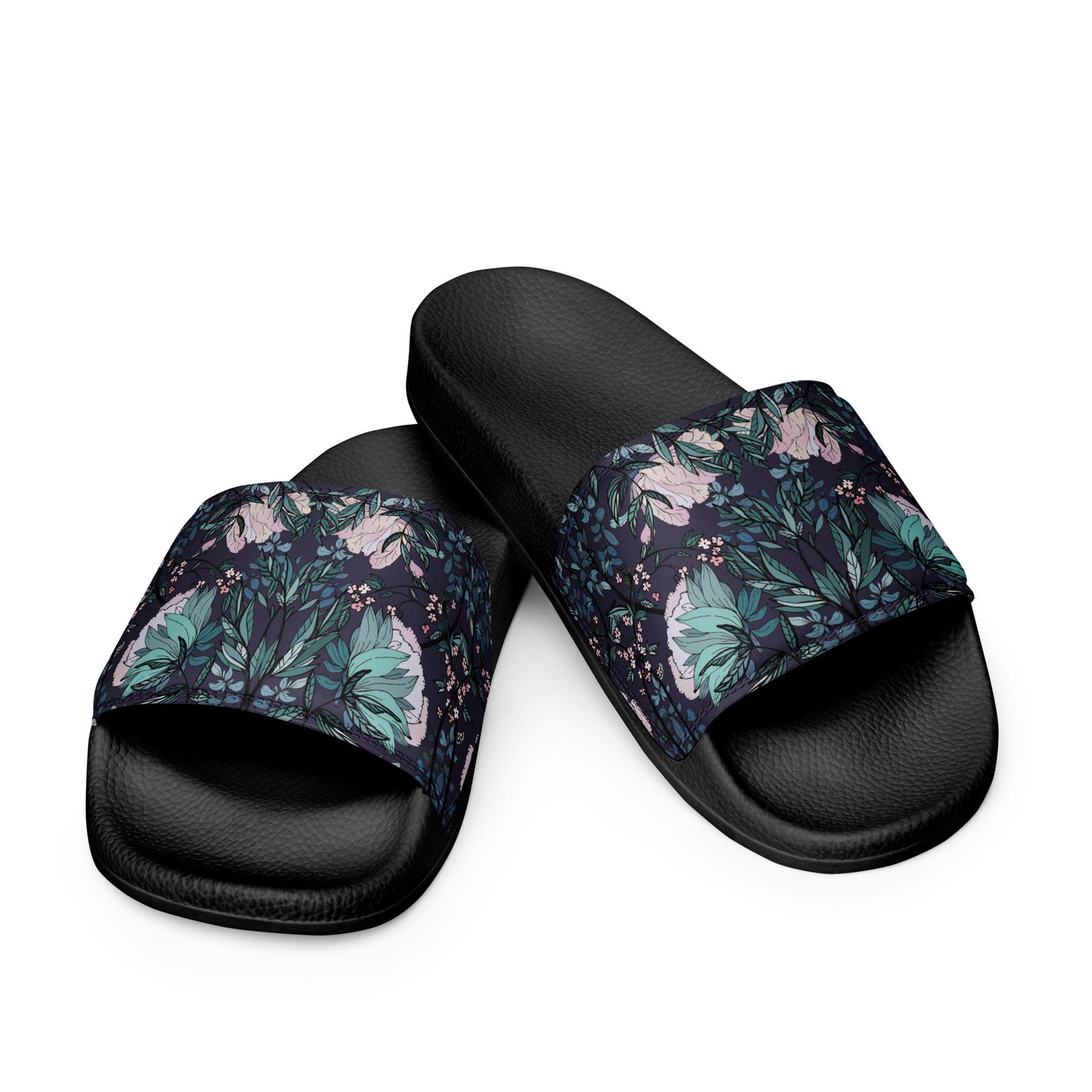 Dark Fae Forest Slide Sandals - Starry Skies Austin