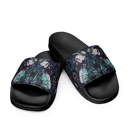 Dark Fae Forest Slide Sandals - Starry Skies Austin