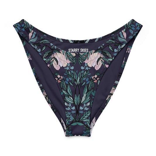 Dark Fae Forest V - cut Bikini Bottom - Starry Skies Austin