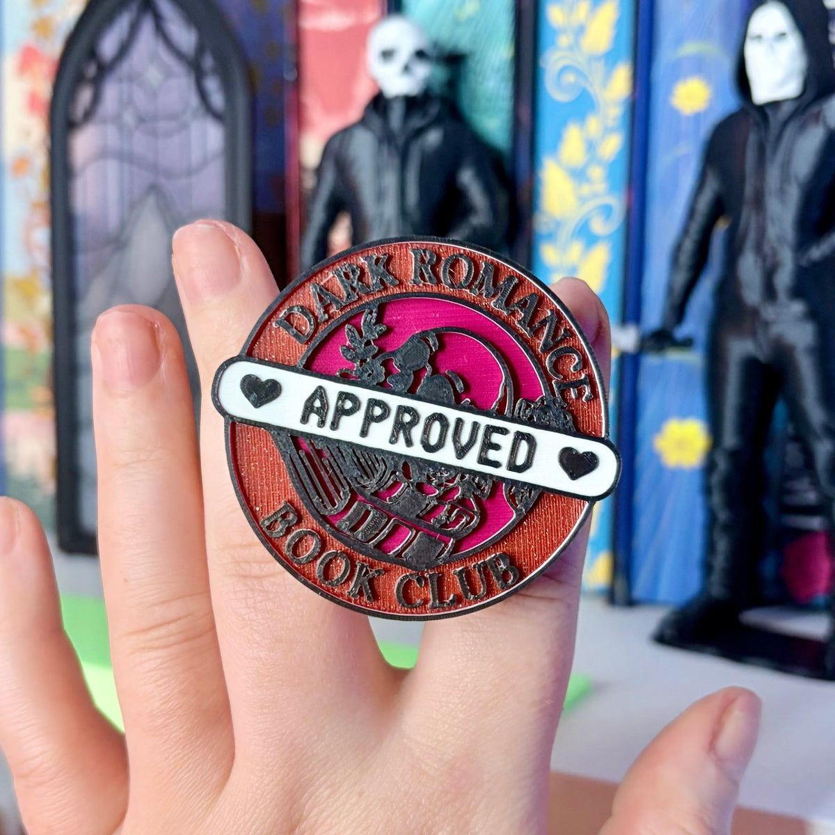 Dark Romance Book Club 3D Printed Collapsible Grip - Starry Skies Austin