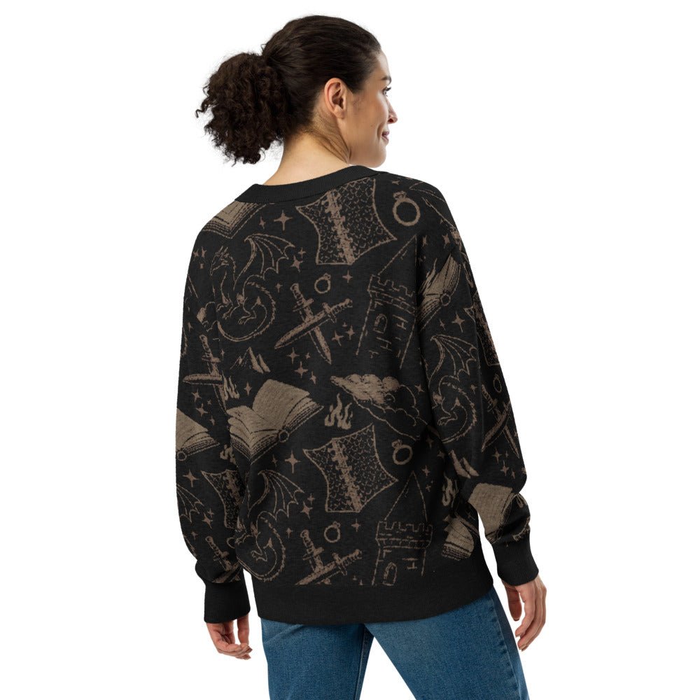 Dark Romantasy Cardigan - Starry Skies Austin