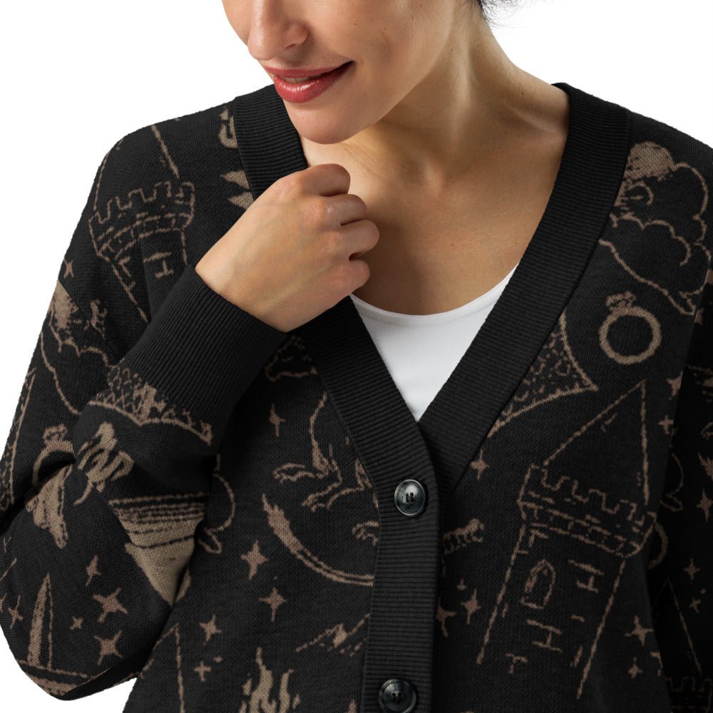 Dark Romantasy Cardigan - Starry Skies Austin