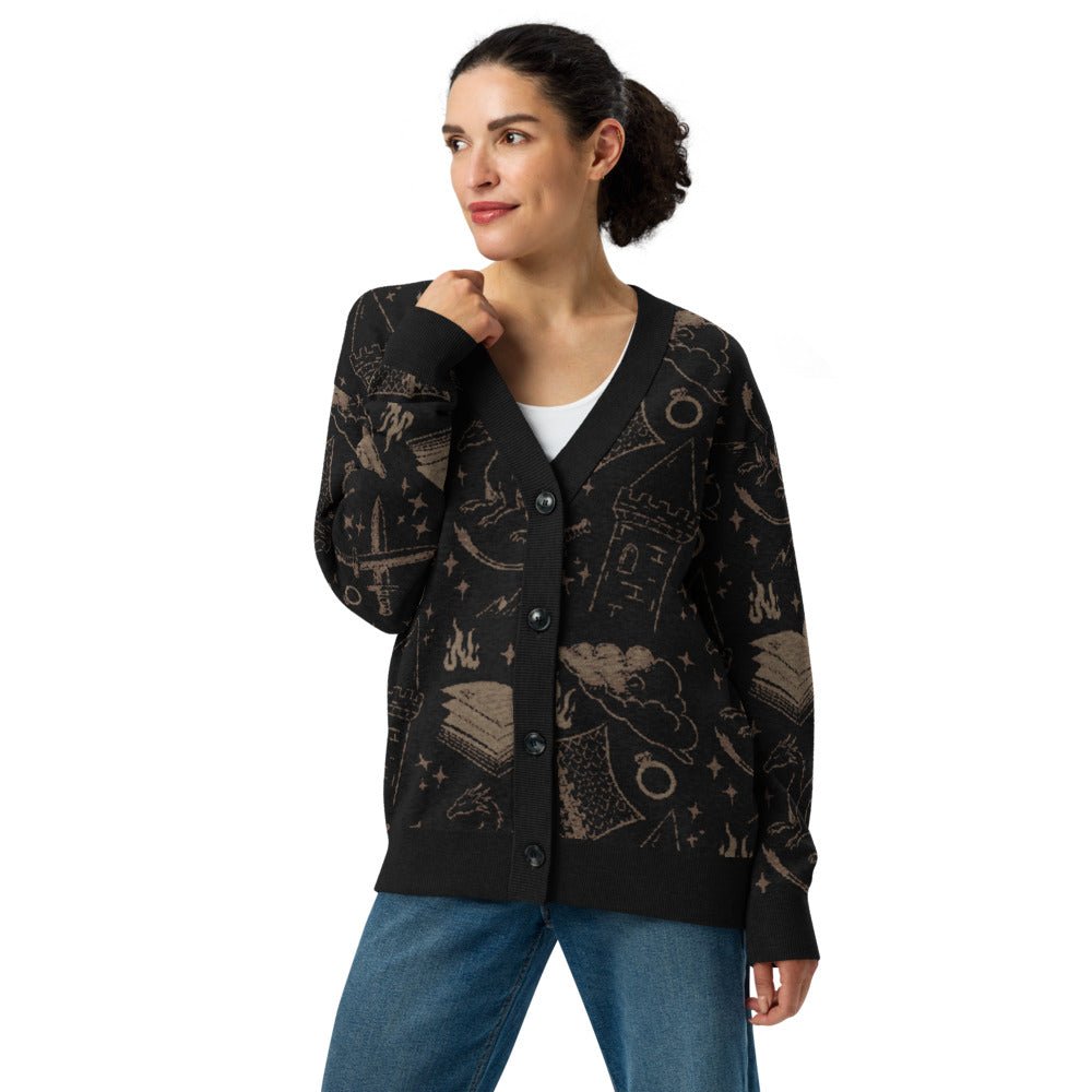 Dark Romantasy Cardigan - Starry Skies Austin