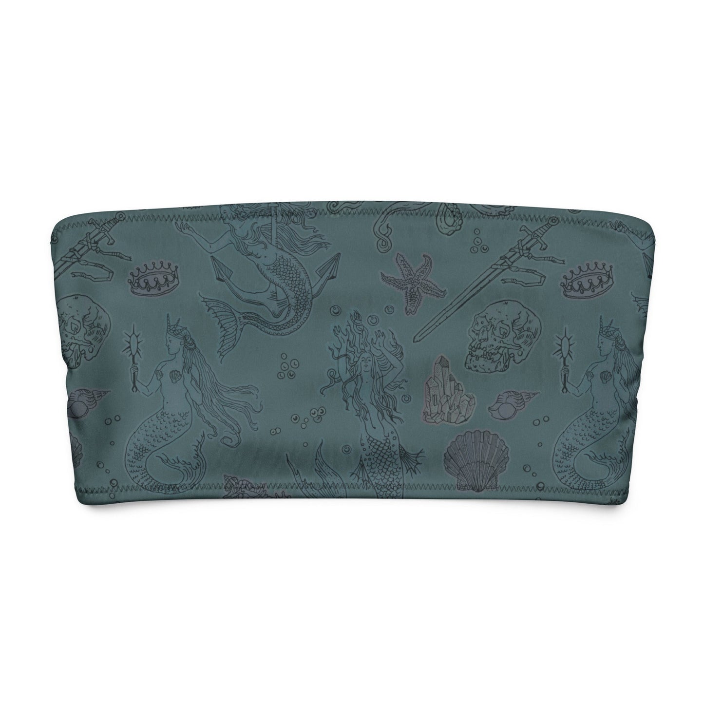 Dark Siren Bandeau Bikini Top - Starry Skies Austin