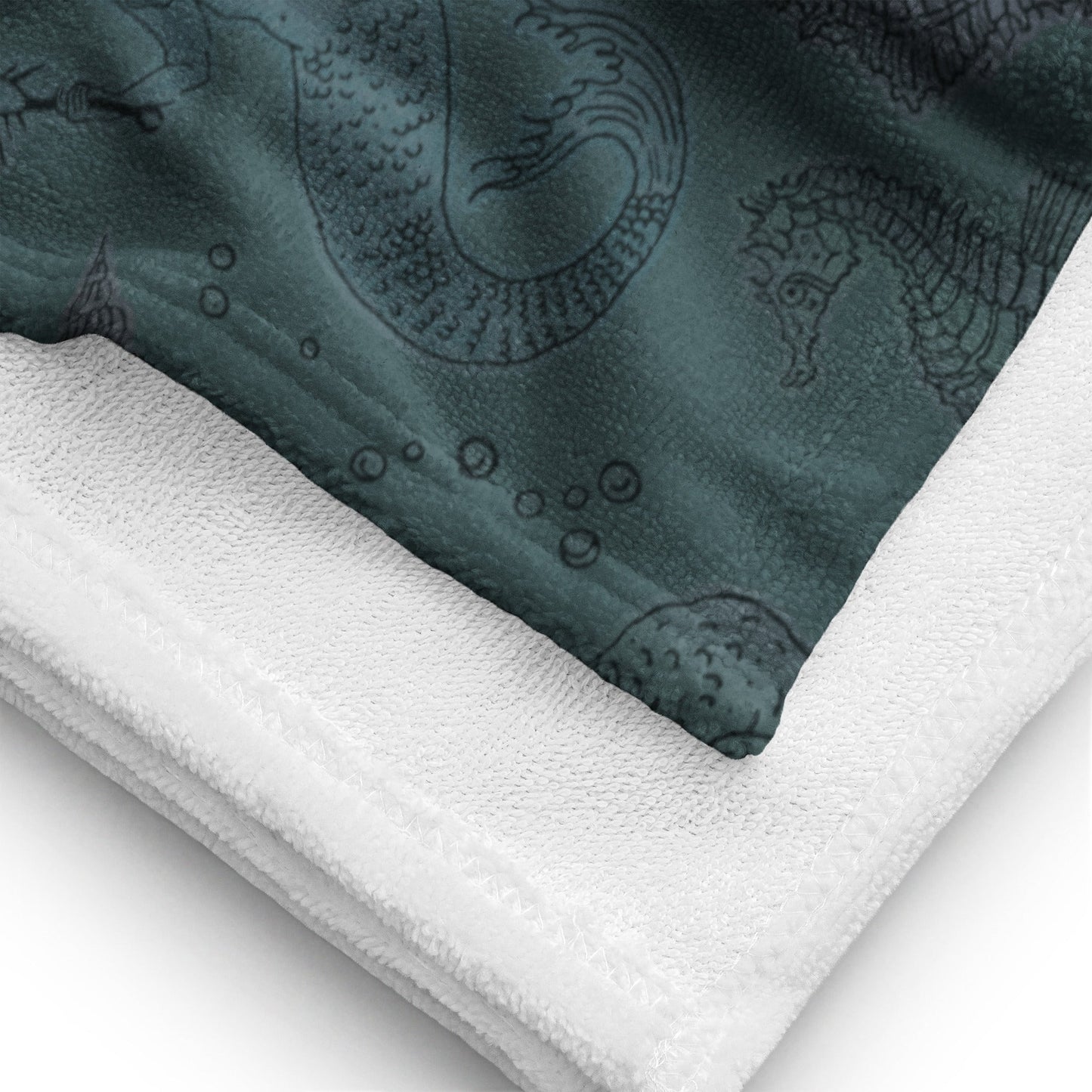 Dark Siren Beach Towel - Starry Skies Austin
