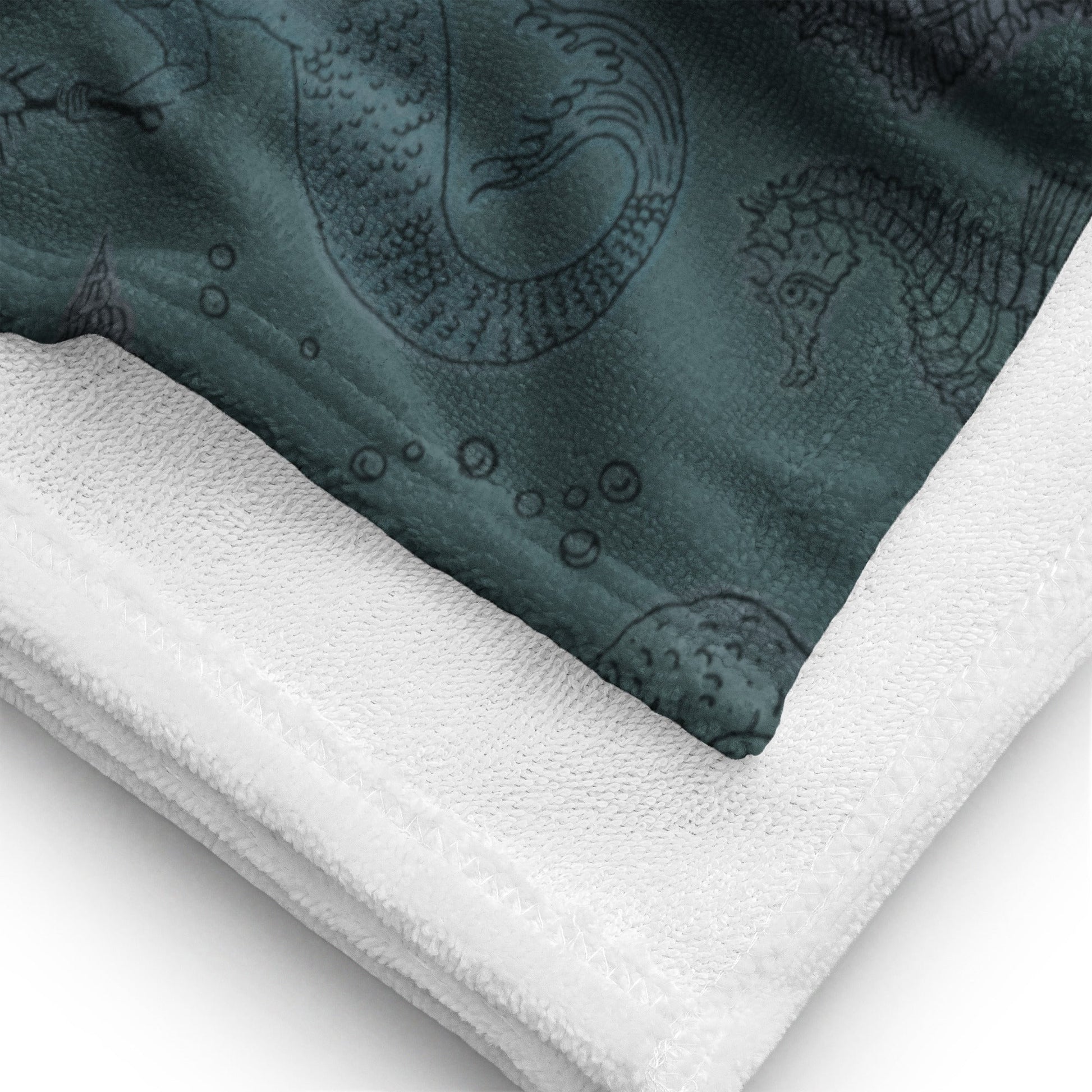 Dark Siren Beach Towel - Starry Skies Austin