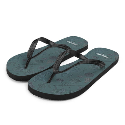 Dark Siren Flip - Flops - Starry Skies Austin