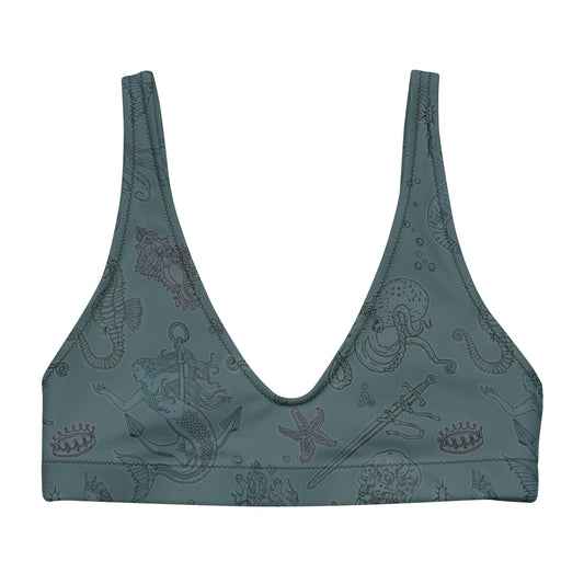 Dark Siren Padded Bikini Top - Starry Skies Austin