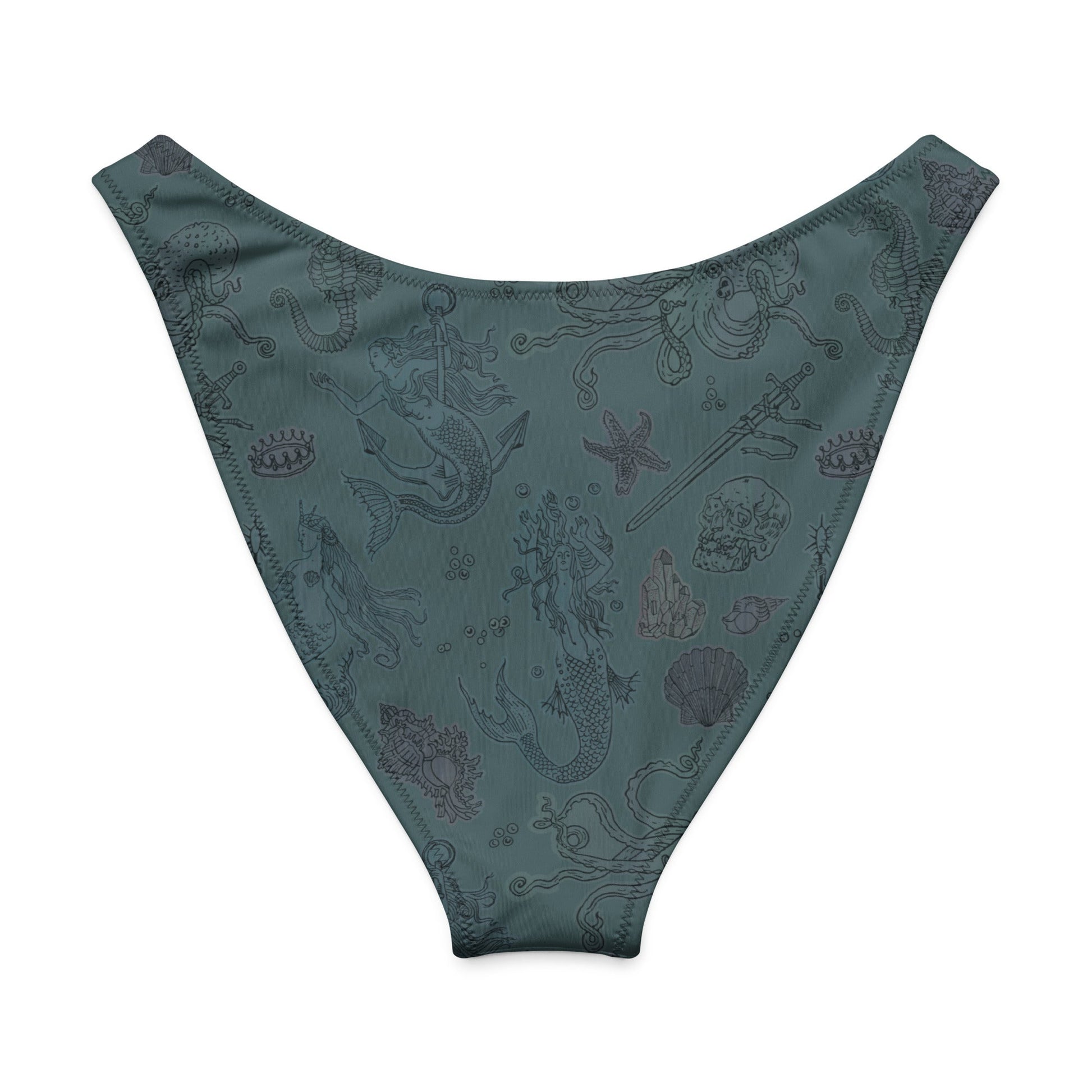 Dark Siren V - Cut Bikini Bottom - Starry Skies Austin