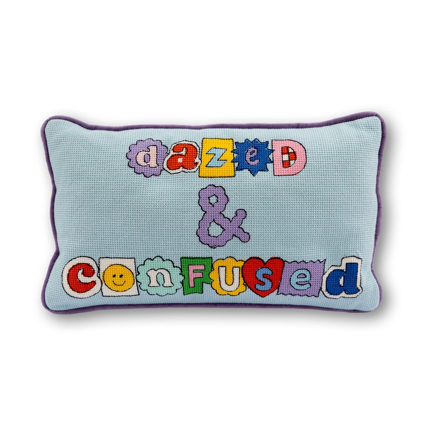 Dazed & Confused Needlepoint Pillow - Starry Skies Austin
