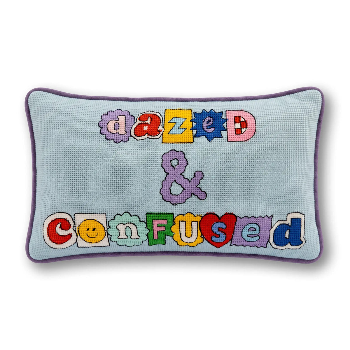 Dazed & Confused Needlepoint Pillow - Starry Skies Austin