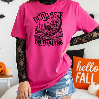 Dead Set on Reading Gildan Softstyle Shirt - Starry Skies Austin