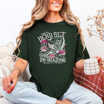 Dead Set on Reading Gildan Softstyle Shirt - Starry Skies Austin