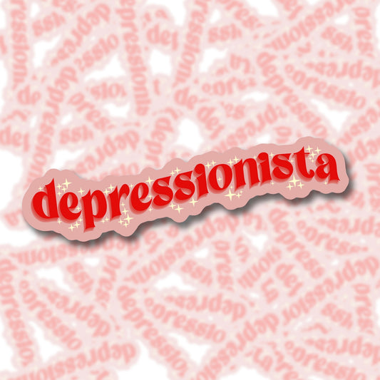 Depressionista Sticker - Starry Skies Austin
