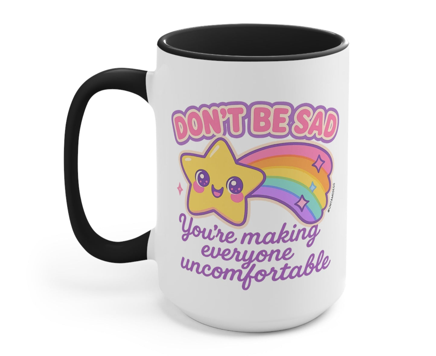 Don't Be Sad You're Making Everyone Uncomfortable Mug - Starry Skies Austin