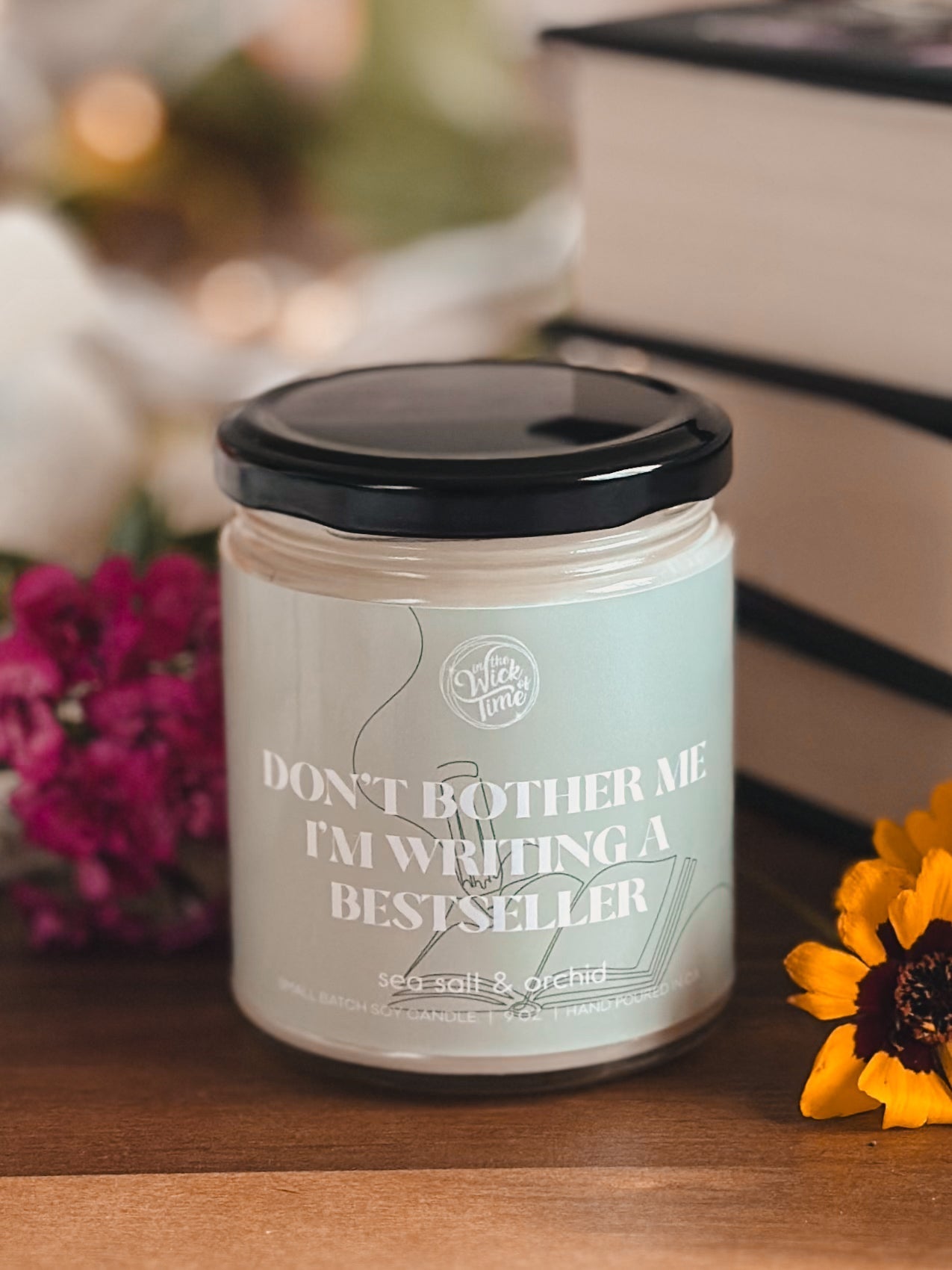 Dont Bother Me, I���m Writing a Bestseller Candle - Starry Skies Austin
