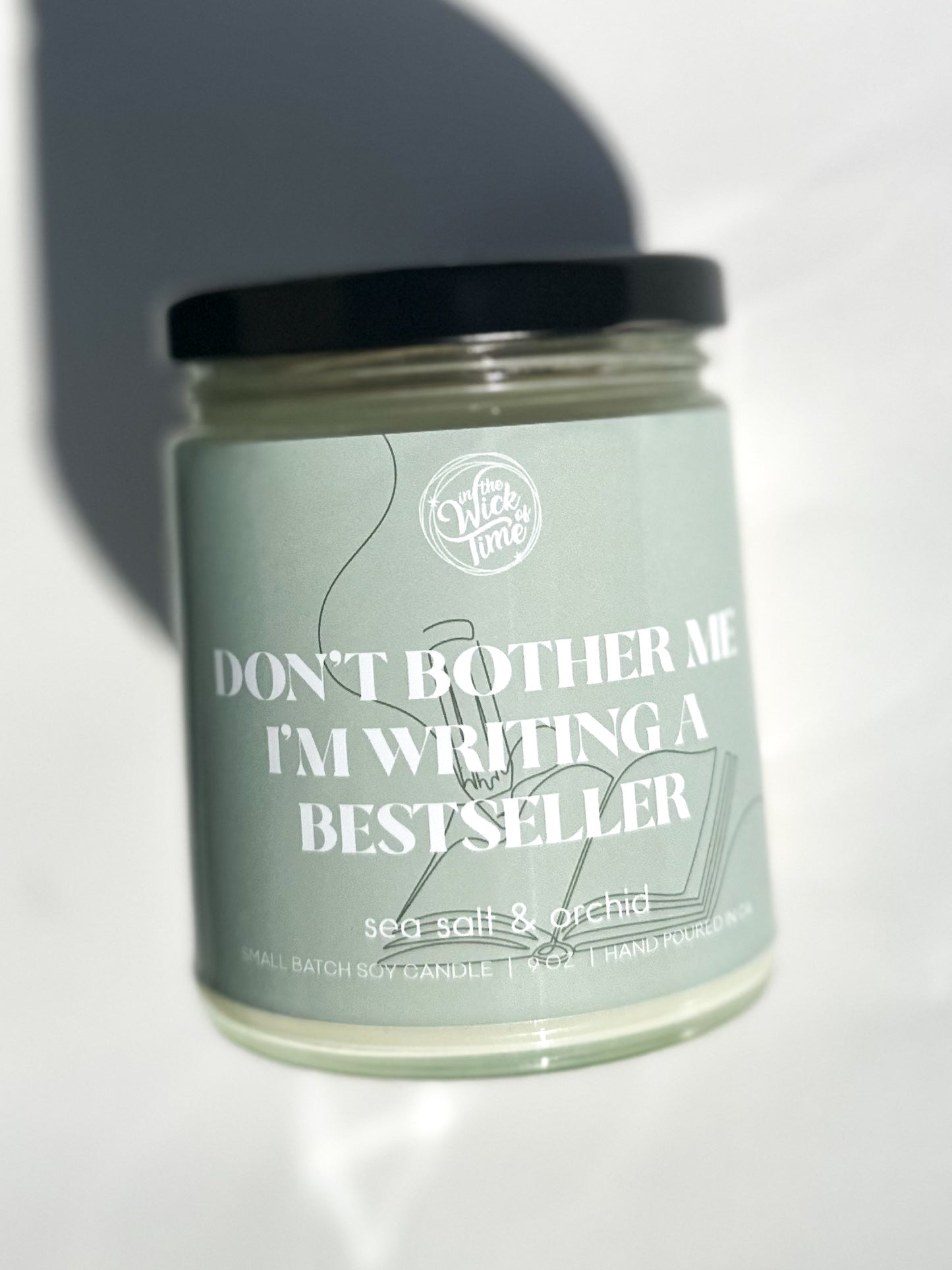 Dont Bother Me, I���m Writing a Bestseller Candle - Starry Skies Austin