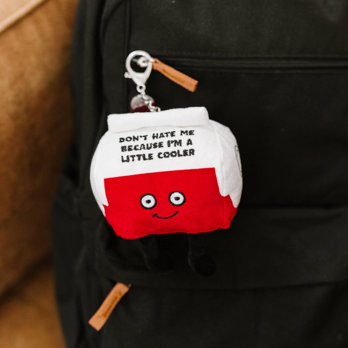"Don't Hate Me" Cooler Plush Bag Charm - Starry Skies Austin