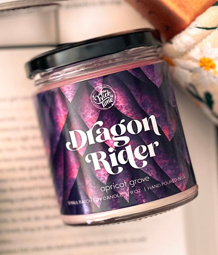 Dragon Rider Candle - Starry Skies Austin