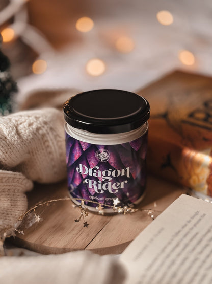 Dragon Rider Candle - Starry Skies Austin