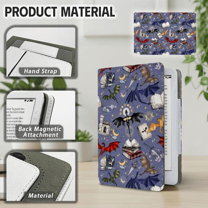 Dragon Rider Kindle Case with Card Slot - Starry Skies Austin
