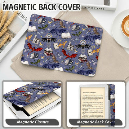 Dragon Rider Kindle Case with Card Slot - Starry Skies Austin