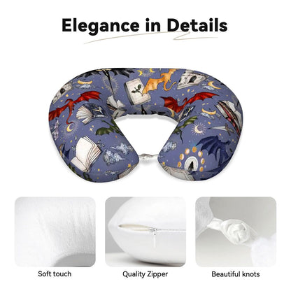 Dragon Rider Travel Neck Pillow - Starry Skies Austin