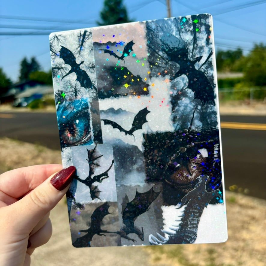 Dragons Fourth Wing Inspired Kindle Paperwhite Insert - Starry Skies Austin