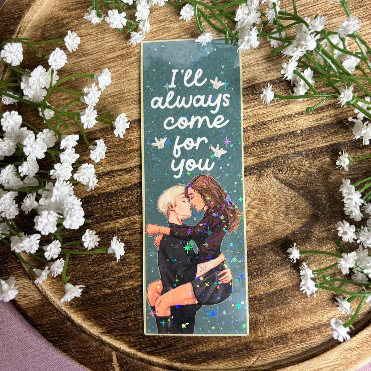 Dramione Fanfic Cardstock Bookmark - Starry Skies Austin