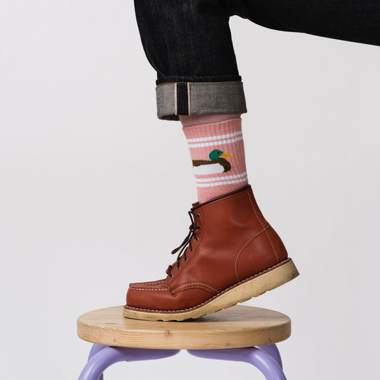 Duck Athletic Crew Socks - Starry Skies Austin