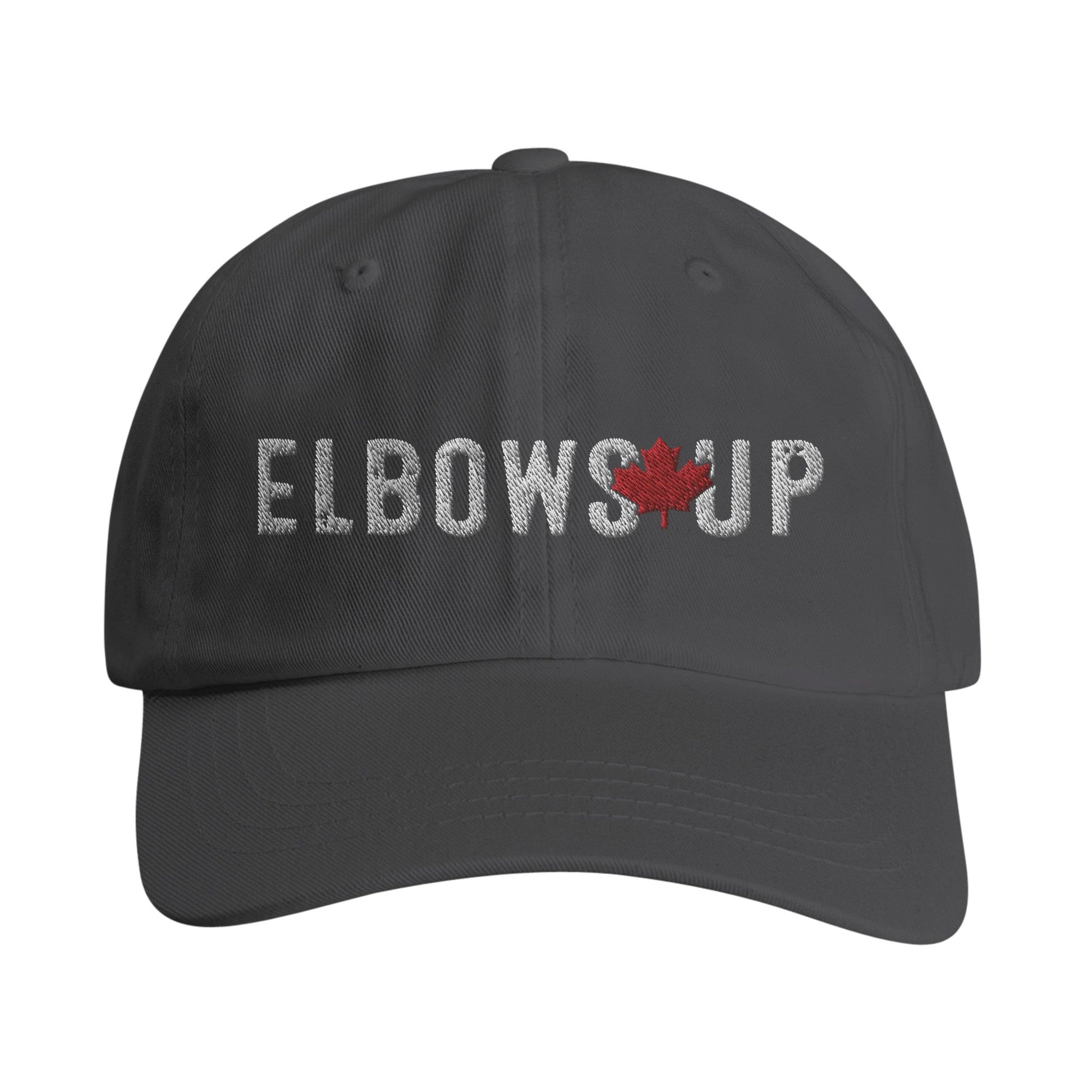 Elbows Up Canada Embroidered Dad Hat - Starry Skies Austin