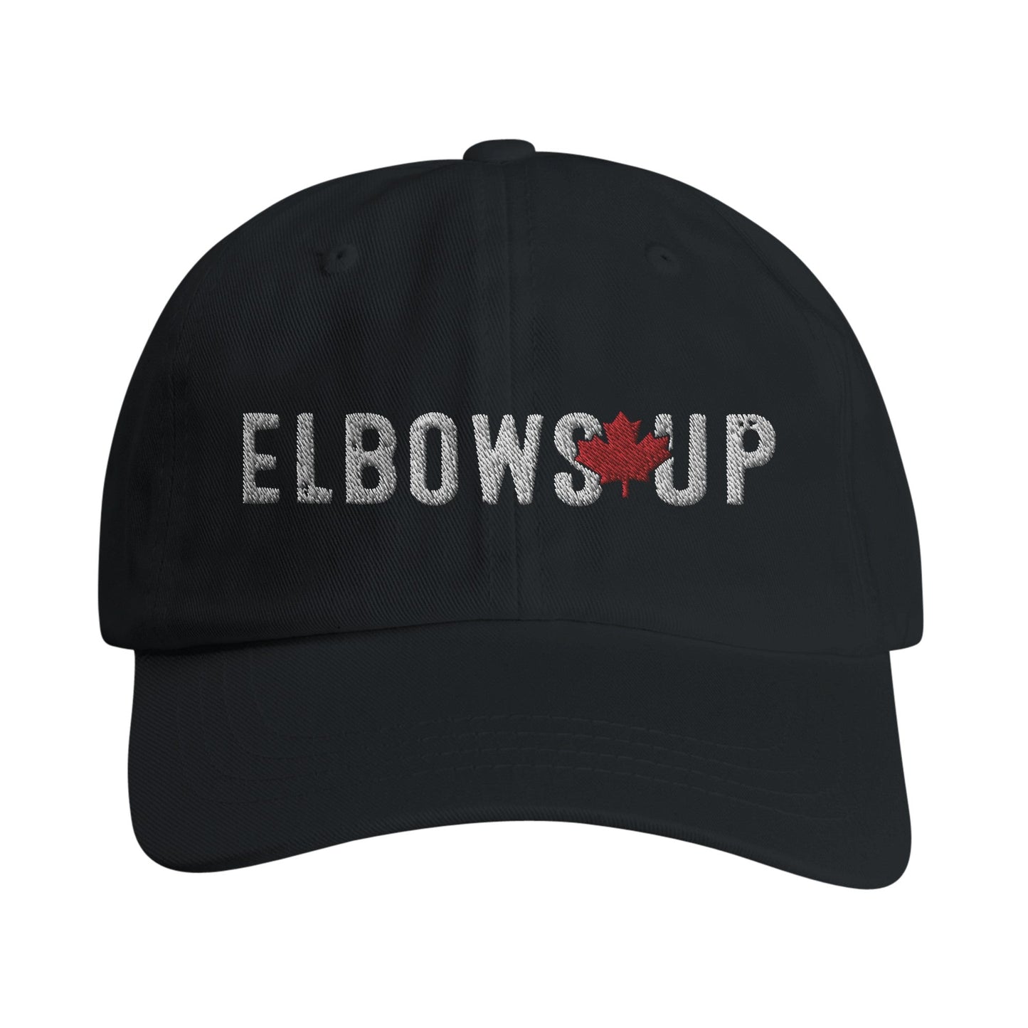 Elbows Up Canada Embroidered Dad Hat - Starry Skies Austin