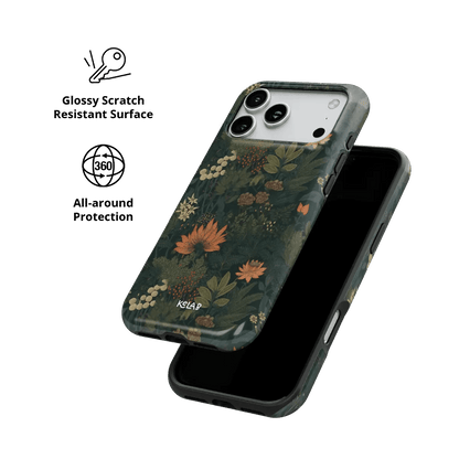 Elderberry Enchantment | Dark Academia Floral iPhone Case - Starry Skies Austin