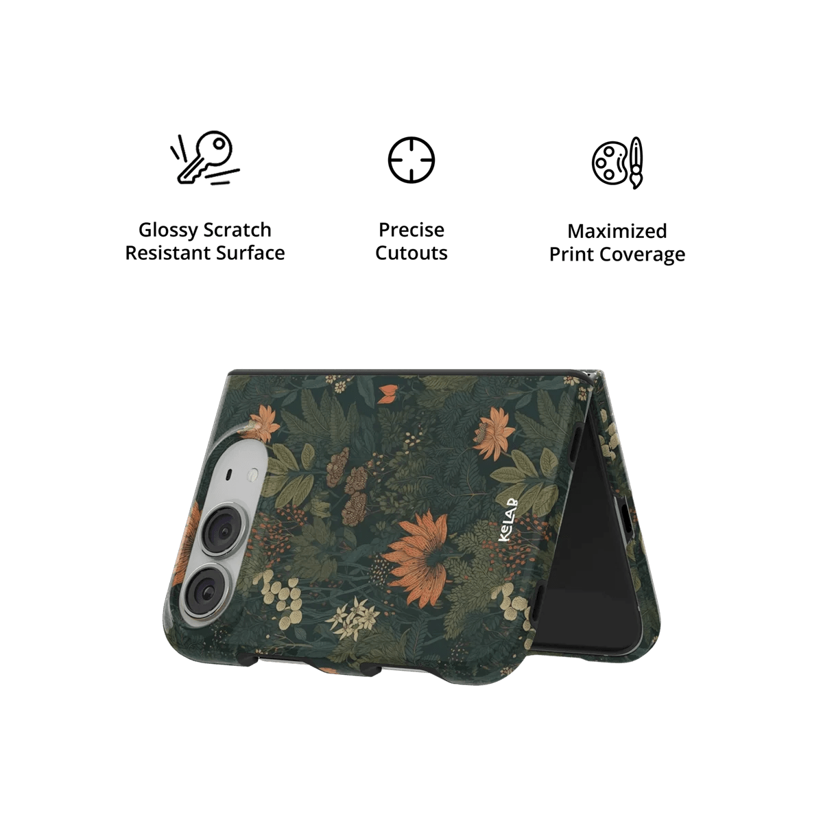 Elderberry Enchantment | Dark Academia Floral iPhone Case - Starry Skies Austin