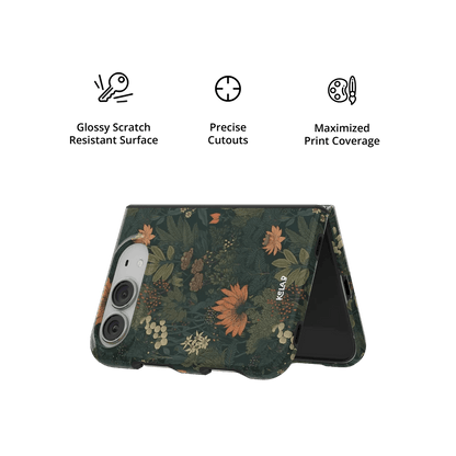 Elderberry Enchantment | Dark Academia Floral iPhone Case - Starry Skies Austin