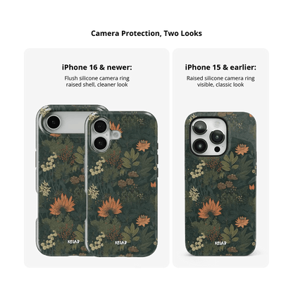 Elderberry Enchantment | Dark Academia Floral iPhone Case - Starry Skies Austin