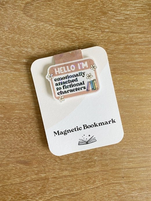 Emotionally Attached Magnetic Bookmark - Starry Skies Austin