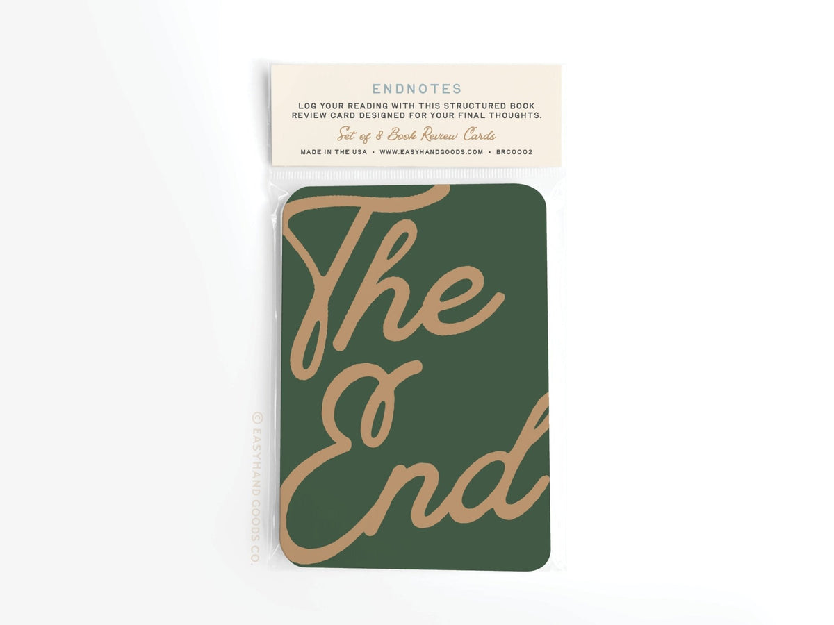 Endnotes Book Review Card Set - Starry Skies Austin