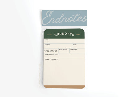 Endnotes Book Review Card Set - Starry Skies Austin