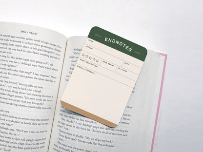 Endnotes Book Review Card Set - Starry Skies Austin